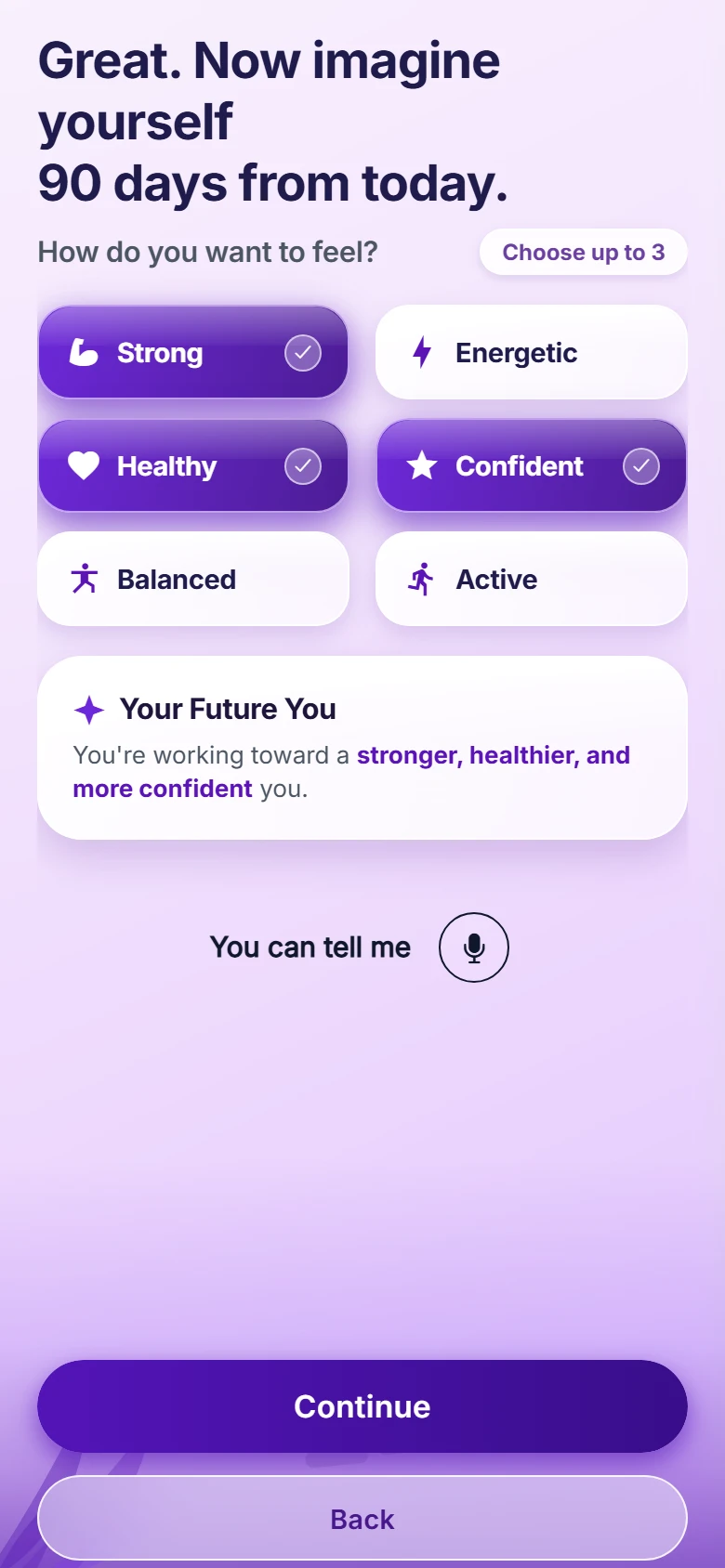 Supfit Future You Goals